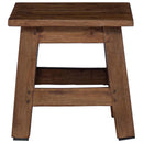Taburet Naturfarvet 26 x 26 x 26 cm Mahogni Træ