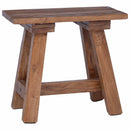 bænk Naturfarvet 50,5 x 25 x 47,5 cm Massivt mahognitræ