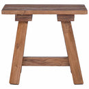 bænk Naturfarvet 50,5 x 25 x 47,5 cm Massivt mahognitræ