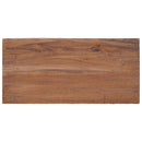 bænk Naturfarvet 50,5 x 25 x 47,5 cm Massivt mahognitræ