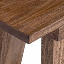 bænk Naturfarvet 92 x 23,5 x 45,5 cm Massivt mahognitræ