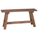 bænk Naturfarvet 92 x 23,5 x 45,5 cm Massivt mahognitræ