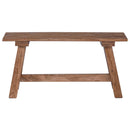 bænk Naturfarvet 92 x 23,5 x 45,5 cm Massivt mahognitræ