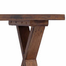 bænk Naturfarvet 85 x 35 x 46 cm Massivt genbrugstræ