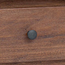 Bord med skuffe Brun 110 x 30 x 79 cm Massiv Mahogni