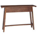 Bord med skuffe Brun 110 x 30 x 79 cm Massiv Mahogni