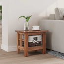 Sidebord Brun 38 x 28 x 35 cm Massivt mahognitræ