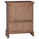 Opbevaringsskab 63 x 30 x 79 cm Massiv Mahogni