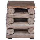 Taburet Naturfarvet 30 x 30 x 38 cm Massiv Teaktræ