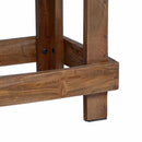 Planteholder 2 pcs Brun 70 x 11 x 27 cm Mahogni Træ