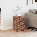 Taburet Naturfarvet 29 x 29 x 48 cm Massivt genbrugstræ