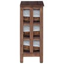 Sidebord Brun 38 x 28 x 72 cm Massivt mahognitræ