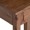 Planteholder med skuffe Brun 34 x 25 x 52 cm Mahogni Træ