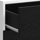 Køkken base kabinet Sort eg 40 x 46 x 81,5 cm Konstrueret træ