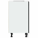 Køkken base kabinet Sort eg 40 x 46 x 81,5 cm Konstrueret træ