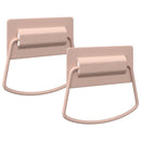 Skab Håndtag 2 pcs Lyserød 85 x 45 mm Metal