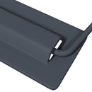 Skab Håndtag 12 pcs Antracit 85 x 45 mm Metal