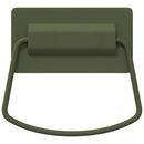 Skab Håndtag 12 pcs Oliven grøn 85 x 45 mm Metal