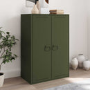 Skab Håndtag Oliven grøn 85 x 45 mm Metal