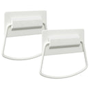 Skab Håndtag 2 pcs Hvid 85 x 45 mm Metal