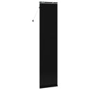 Persienner Sort 60 x 250 cm 35 mm Massivt Paulownia Træ