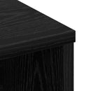 Hovedgærde Skab Sort eg 100 x 19 x 103,5 cm Konstrueret træ