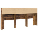 Hovedgærde Skab Gammelt træ 220 x 19 x 101,5 cm Konstrueret træ