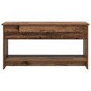 Sofabord Gammelt træ 80 x 50,5 x 41,5 cm Konstrueret træ