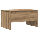 Sofabord Artisan Egetræ 102 x 50,5 x 46,5 cm Konstrueret træ