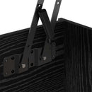 Sofabord Sort eg 102 x 50,5 x 46,5 cm Konstrueret træ
