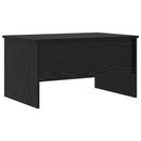 Sofabord Sort eg 102 x 50,5 x 46,5 cm Konstrueret træ