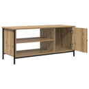 TV-skab Artisan Egetræ 100 x 40 x 45 cm Konstrueret træ