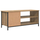 TV-skab Artisan Egetræ 100 x 40 x 45 cm Konstrueret træ