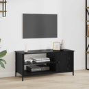 TV-skab Sort eg 100 x 40 x 45 cm Konstrueret træ