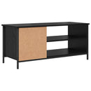 TV-skab Sort eg 100 x 40 x 45 cm Konstrueret træ