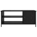 TV-skab Sort eg 100 x 40 x 45 cm Konstrueret træ