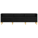 TV-skab med skuffe Sort eg 150 x 30 x 45 cm Konstrueret træ