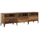 TV-skab Gammelt træ 150 x 30 x 45 cm Ingeniørt træ og jern