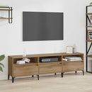 TV-skab Artisan Egetræ 150 x 30 x 45 cm Ingeniørt træ og jern
