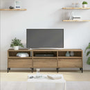 TV-skab Artisan Egetræ 150 x 30 x 45 cm Ingeniørt træ og jern