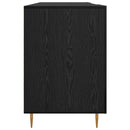 Bord Sort eg Konstrueret træ 140 x 50 x 75 cm