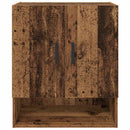 Vægmonteret skab Gammelt træ 60 x 31 x 70 cm Konstrueret træ