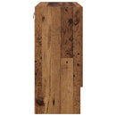 Vægmonteret skab Gammelt træ 60 x 31 x 70 cm Konstrueret træ
