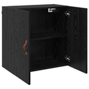 Vægskab Vægmonteret Sort eg 60 x 31 x 60 cm Konstrueret træ