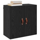 Vægskab Vægmonteret Sort eg 60 x 31 x 60 cm Konstrueret træ
