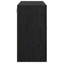 Vægskab Vægmonteret Sort eg 60 x 31 x 60 cm Konstrueret træ