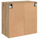 Vægmonteret skab 60 x 31 x 60 cm Konstrueret træ Artisan Egetræ