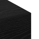 Vægmonteret skab 60 x 36,5 x 35 cm Konstrueret træ Sort eg