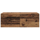 Vægmonteret skab Gammelt træ 100 x 36,5 x 35 cm Konstrueret træ