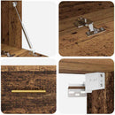 Vægskab Gammelt træ 100 x 36.5 x 35 cm Konstrueret træ